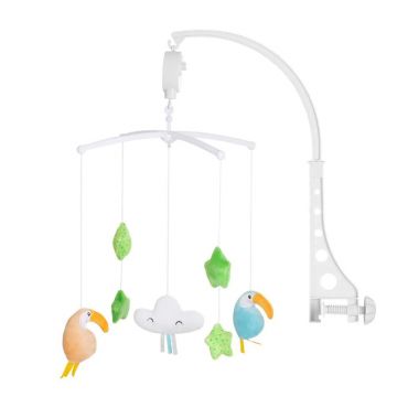 Carusel muzical pentru patut Chipolino Parrots