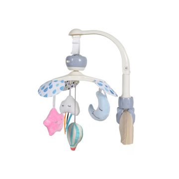 Carusel pentru patut Cangaroo Moonlight Roz