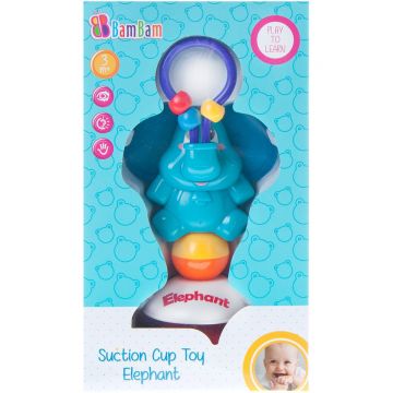 Jucarie bebelusi BamBam, Elefant cu ventuza