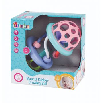 Jucarie bebelusi BamBam, Minge cu activitati
