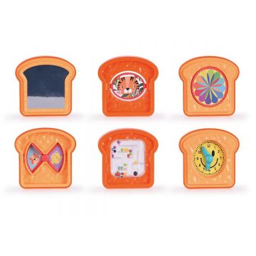 Jucarie bebelusi, Minibo, Felii de paine cu activitati