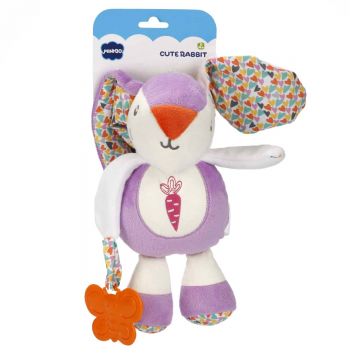 Jucarie bebelusi pentru carucior, Minibo, Iepuras