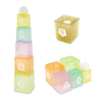 Jucarie cu minge si cupe de sortat, Infantino