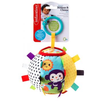 Jucarie pentru carucior, Infantino, Minge senzoriala