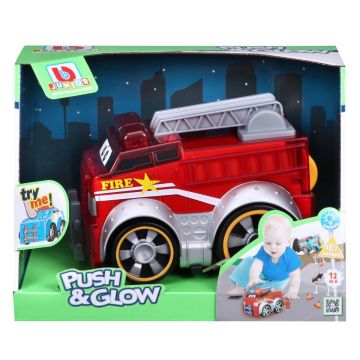Masina de pompieri, Bburago Junior, Push And Glow