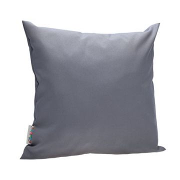 Perna moale gri inchis 40 x 40 x 12 cm, gradinita, sala relaxare, decor