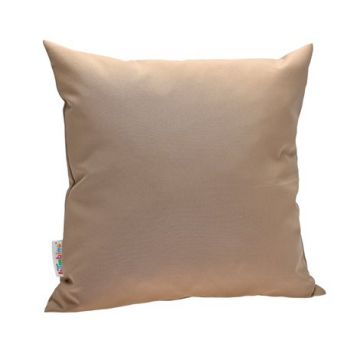 Perna moale maro deschis 40 x 40 x 12 cm, gradinita, sala relaxare, decor