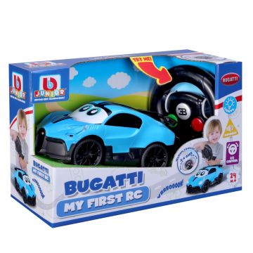 Prima mea masina cu telecomanda, Bburago Junior, Bugatti Divo, Albastru