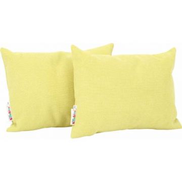 Set 2 perne decorative dreptunghiulare Verde lime