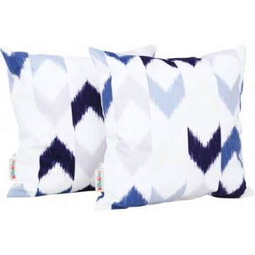 Set 2 perne decorative patrate Sageti