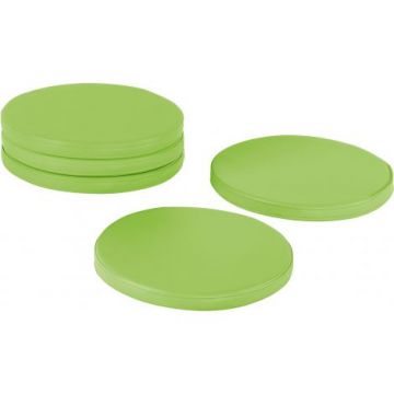 Set 5 perne rotunde 35 cm verde deschis