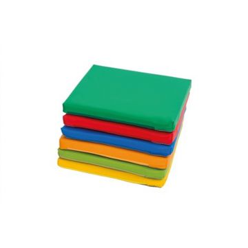 Set 6 pufuri patrate din spuma Small, 30 x 30 cm, 3 cm grosime, cresa si gradinita