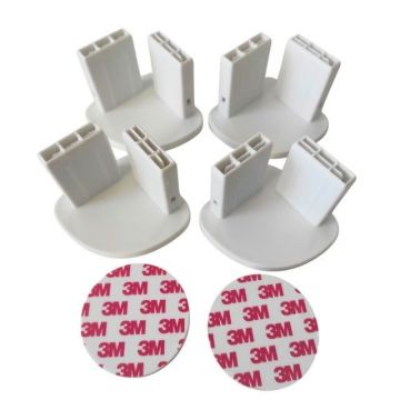 Set conectori pentru PACHET 4 Bariere Protectie Pat Transformabile in Tarc de joaca