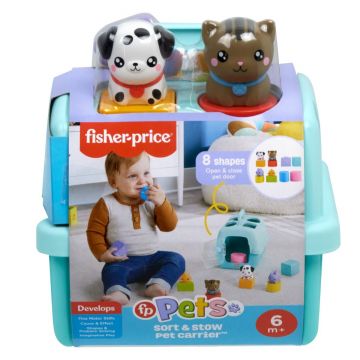 Set cu forme de sortat, Fisher Price, Fp Pets Sort & Stow, HTW93