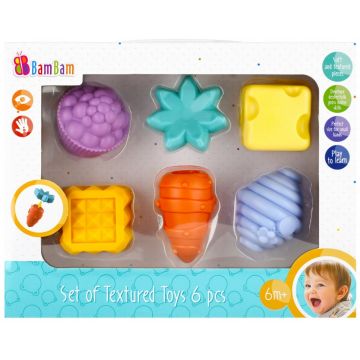 Set de joaca senzorial BamBam, 6 buc