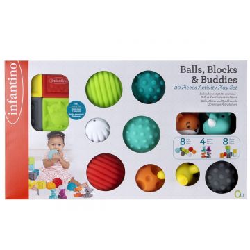 Set jucarii si forme moi, Infantino, 20 piese