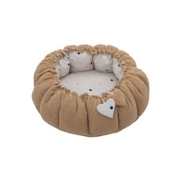 Cosulet rotund, Bubaba, Dots Beige