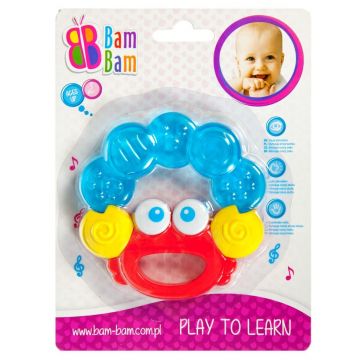 Jucarie de dentitie, Bambam, Crab