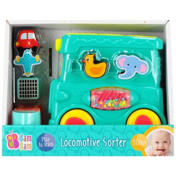 Jucarie de sortare, BamBam, Locomotiva