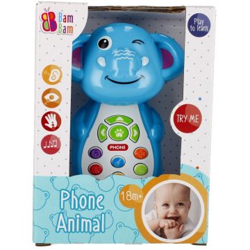 Jucarie interactiva, BamBam, Telefon, Elefant