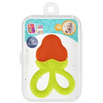 Jucarie pentru dentitie, BamBam, Capsuna