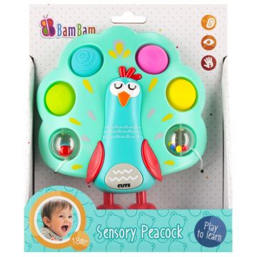 Jucarie senzoriala, BamBam, Paun