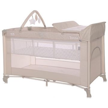 Pat Copii Pliabil Torino Plus 2 Nivele Cu Accesorii Fog Elements