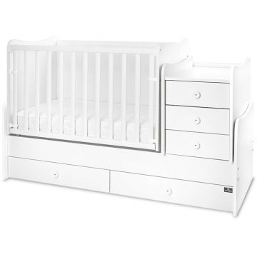 Pat Transformabil Maxi Plus 70x160CM Trio White