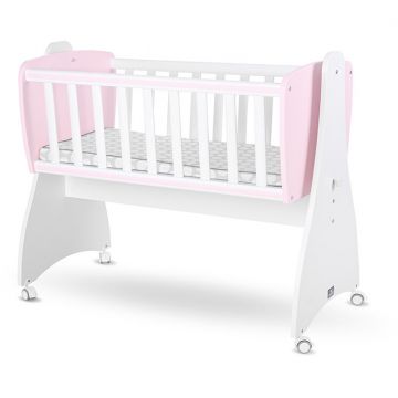 Patut Balansoar First Dreams Transformabil 0 Luni+ Alb/Roz