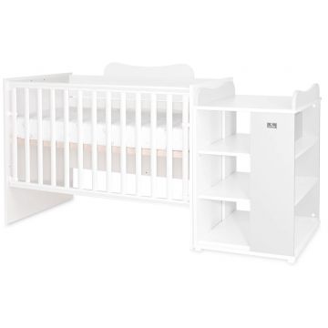 Patut modular multifunctional Lorelli, 5 configurari diferite, 190 x 72 cm, Multi White