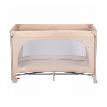 Patut pliabil cu un nivel 120x60 cm FreeON Nook Beige