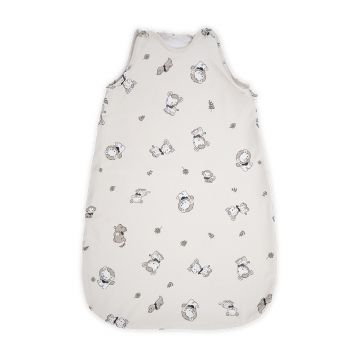 Sac de dormit de iarna 85 cm din bumbac ranforce Jungle Beige