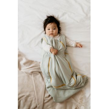 Sac de dormit din bumbac 6-24 luni Gri Sleepee 2,5 Tog