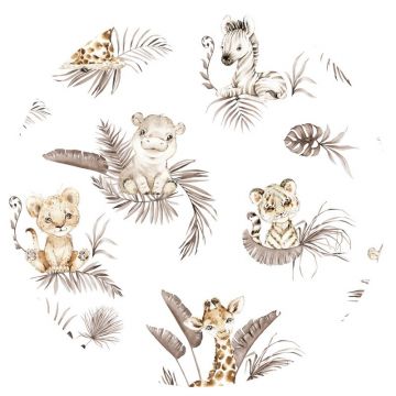 Sac de dormit MimiNu Savanna din bumbac cu fermoar 70 cm 2.5 Tog