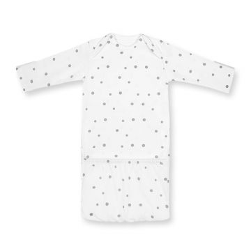 Saculet si caciulita cangur 0-2 luni Grey Dots Sleepee