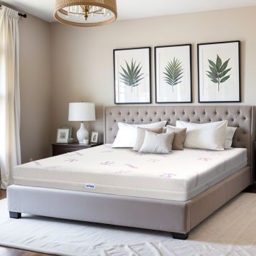 Saltea de pat ortopedica reversibila latex gel 80x190 Rebel Teenage