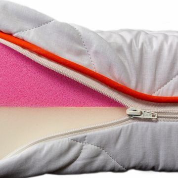 Saltea ortopedica pentru divan 160x200 husa bumbac, doua fete