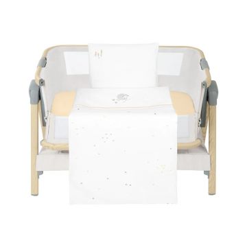 Set lenjerie 5 piese pentru mini patut Kikka Boo Sleepy Sheep