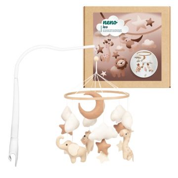 Carusel pentru patut cu suport de prindere Neno Leo