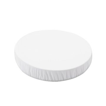 Cearceaf cu elastic, Waldin, Pentru patut evolutiv oval 7 in 1, 73x73 cm, White