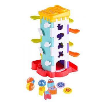 Jucarie educativa, Minibo, Turnul cu activitati