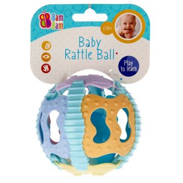 Jucarie zornaitoare, BamBam, Minge cu sunete