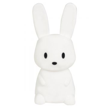 Lampa de noapte cu telecomanda si lumini LED RGB, Marys, Iepuras Mare