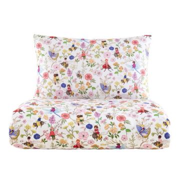 Lenjerie de pat pentru copii din bumbac pentru pat de o persoanÄ135x200 cm Garden Friends âu0080Belle & Boo