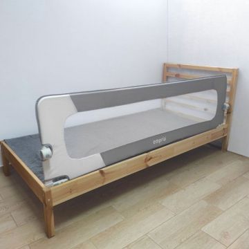 PACHET: 2 Bariere protectie pat copii, Rabatabile, pat de 200x200 cm