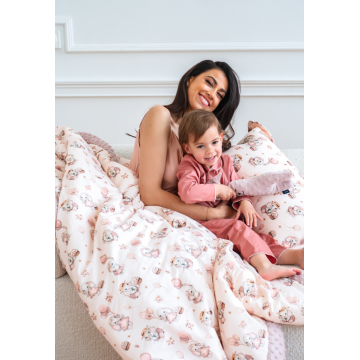 Patura pentru copii La Millou Rossie L 110x140 cm