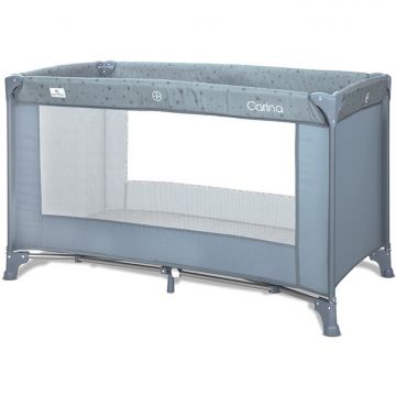 Patut Pliabil Carina 1 Nivel Geanta de Transport Blue Stars