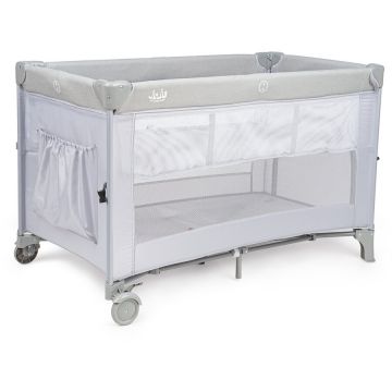 Patut Pliant 2 Nivele DreamyCloud Grey