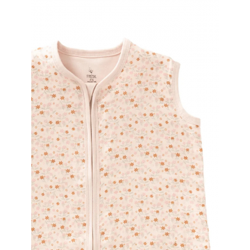 Sac de dormit din muselina 6-12 luni model Flori