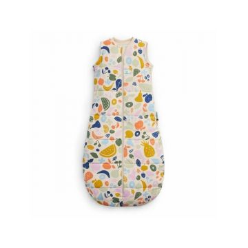 Sac de dormit, ErgoPouch, Jersey, 3-12 luni, 6-10 kg, TOG 2.5, Bumbac organic, Fermoar bidirectional, Lavabil la masina, Croiala slim fit, Certificat non-toxic, Premiat in Australia, Multicolor